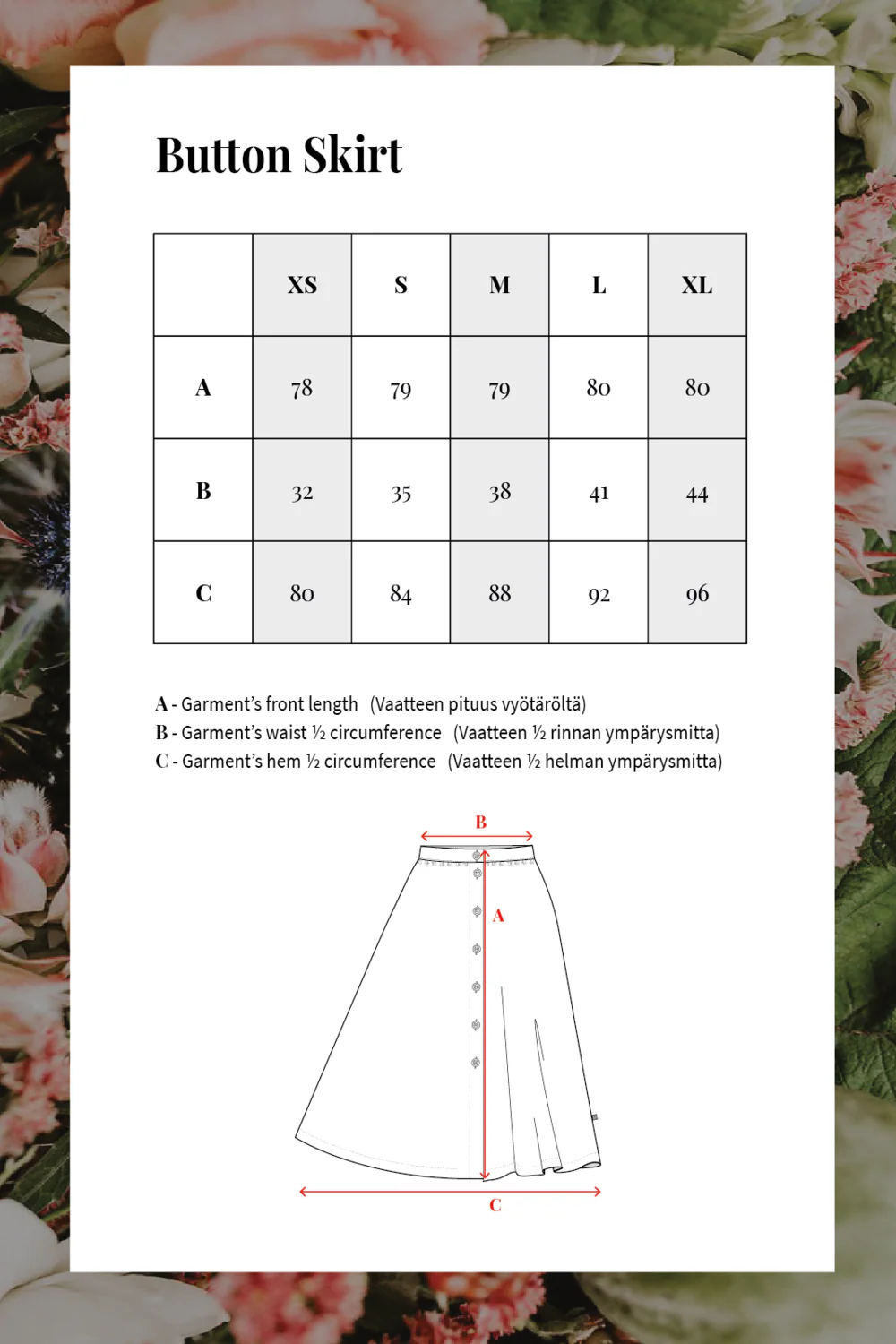 Button Skirt Black - Image 10