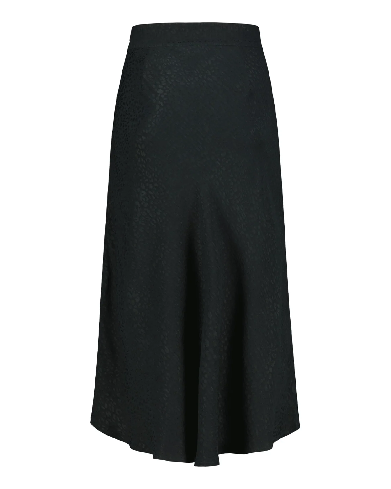 Classic Midi Skirt, Black Leo - Image 6