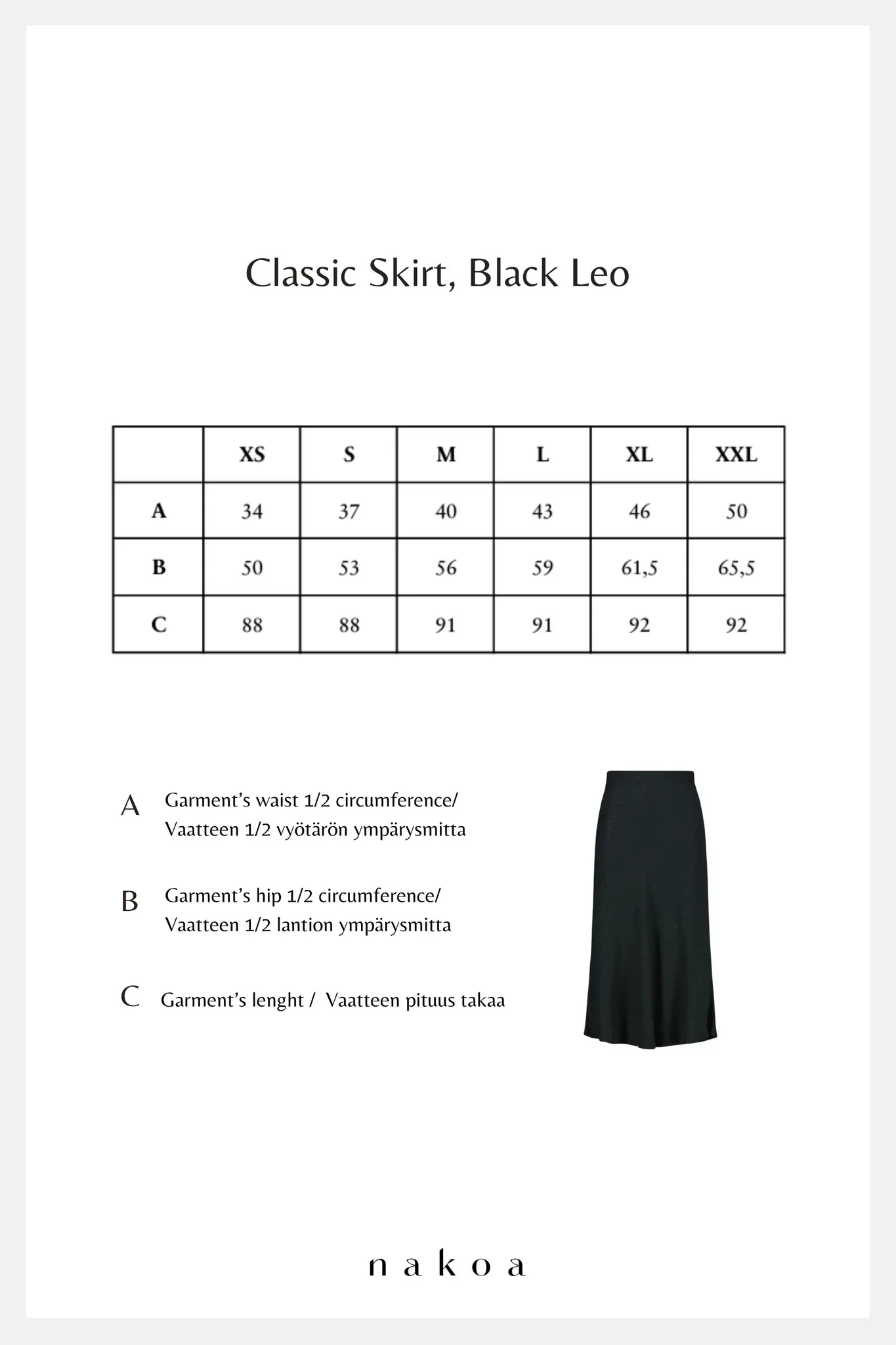 Classic Midi Skirt, Black Leo - Image 7