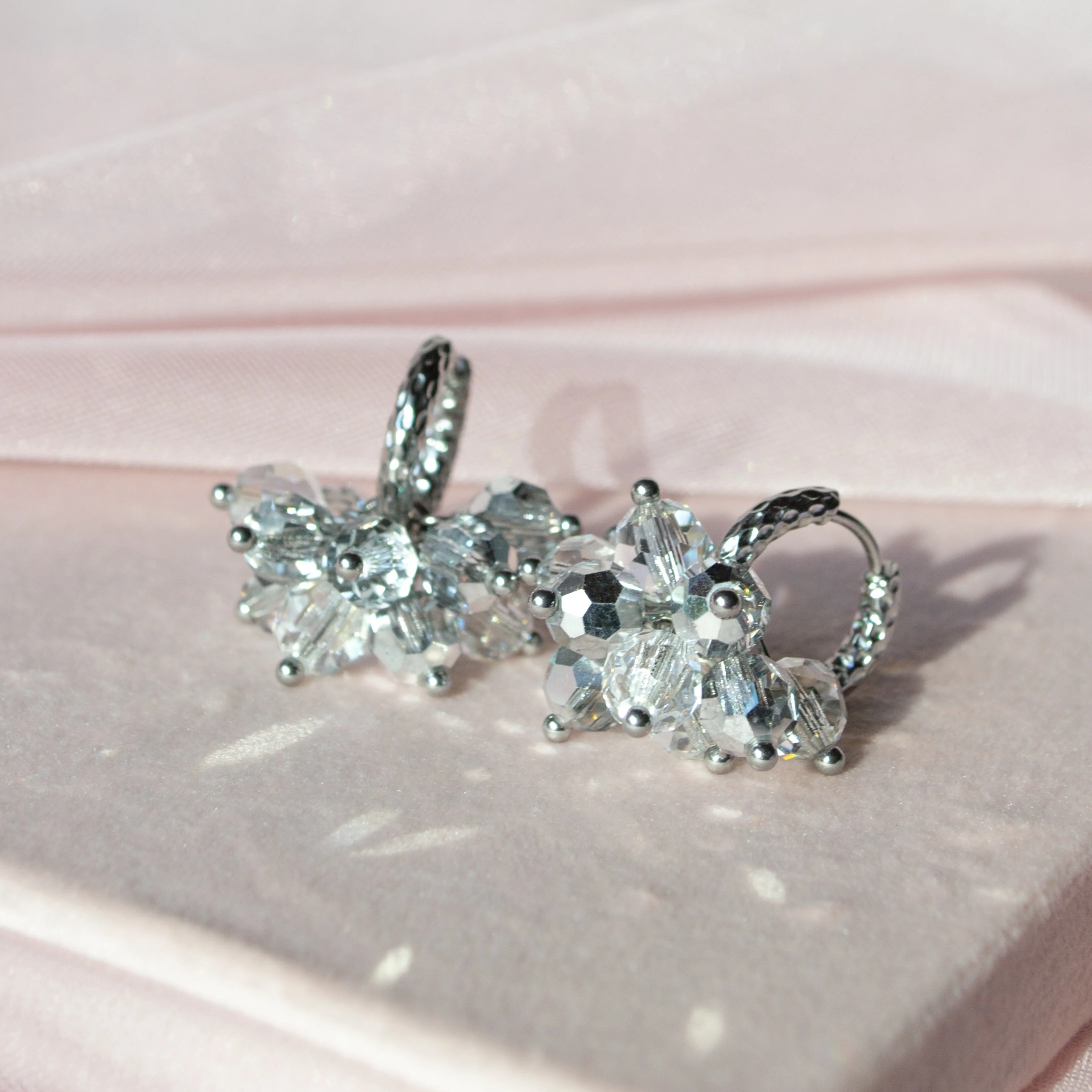 Crystal Pom Pom STEEL Korvakorut, useita värejä - Image 10