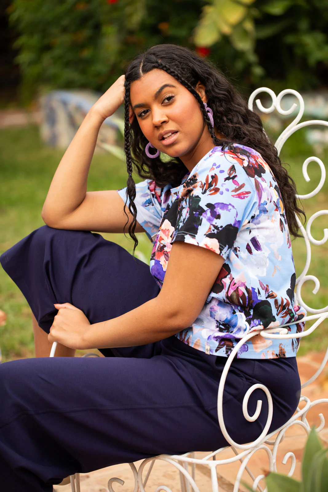 Everyday Culottes, Dark Blue - Image 5