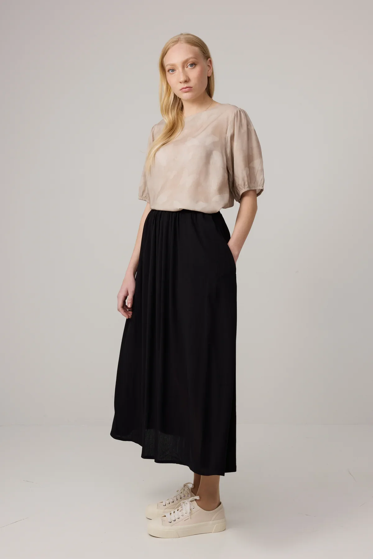 Heidi Skirt, Black - Image 3