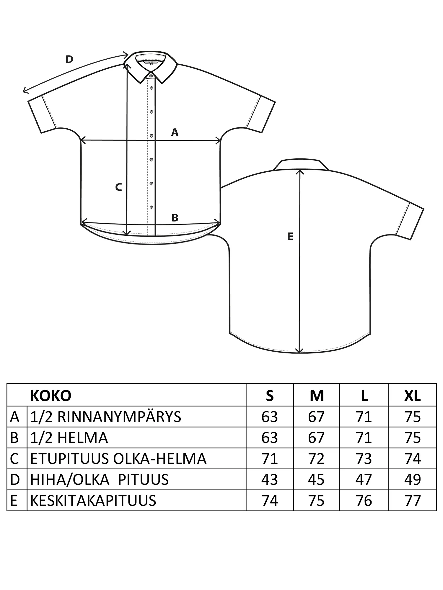 Irja Pellavapusero, Valkoinen - Image 6