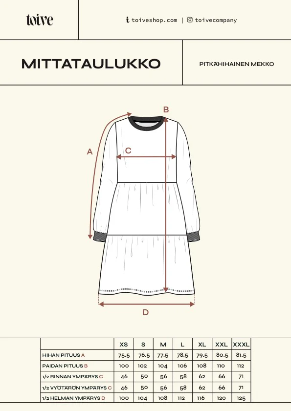 Pitkähihainen Mekko, Tummanvihreä - Image 7