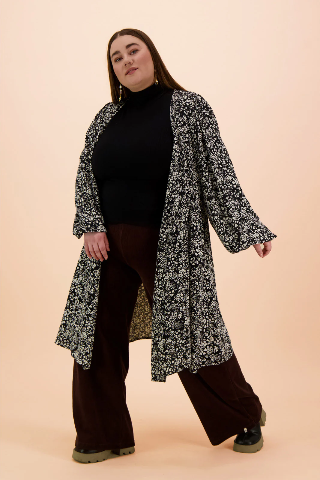 Rib Rollneck, Black - Image 4