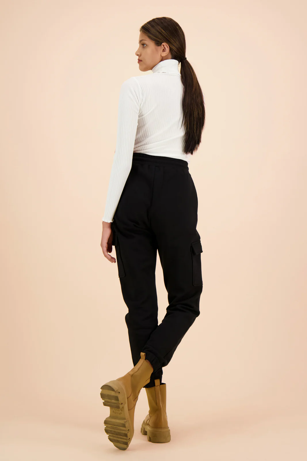 Rib Rollneck, White - Image 5