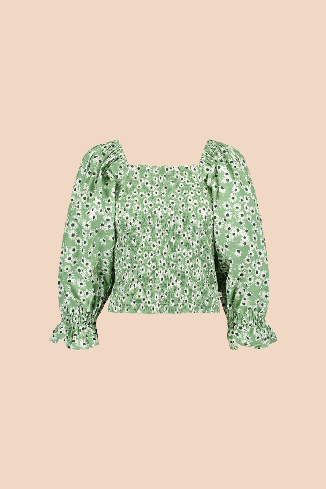 Smock Blouse, Daisy Sage - Image 9