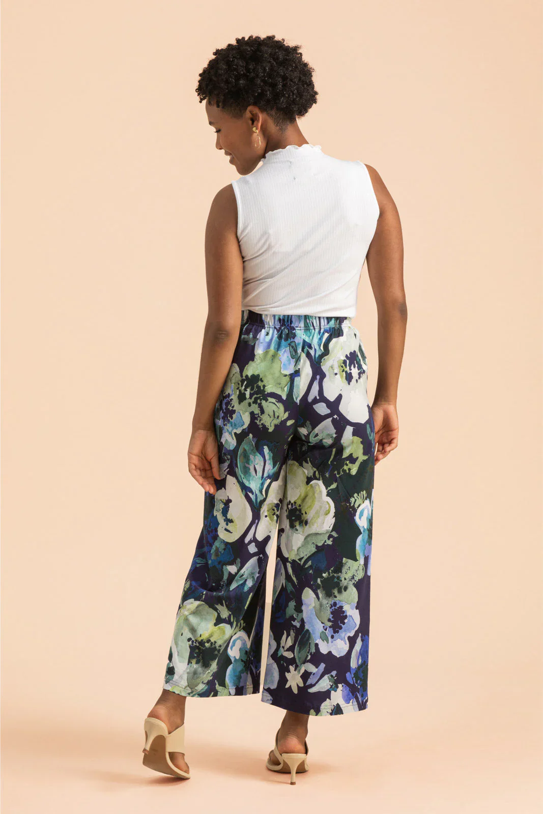 Soft Culottes, Blue Anemone - Image 3