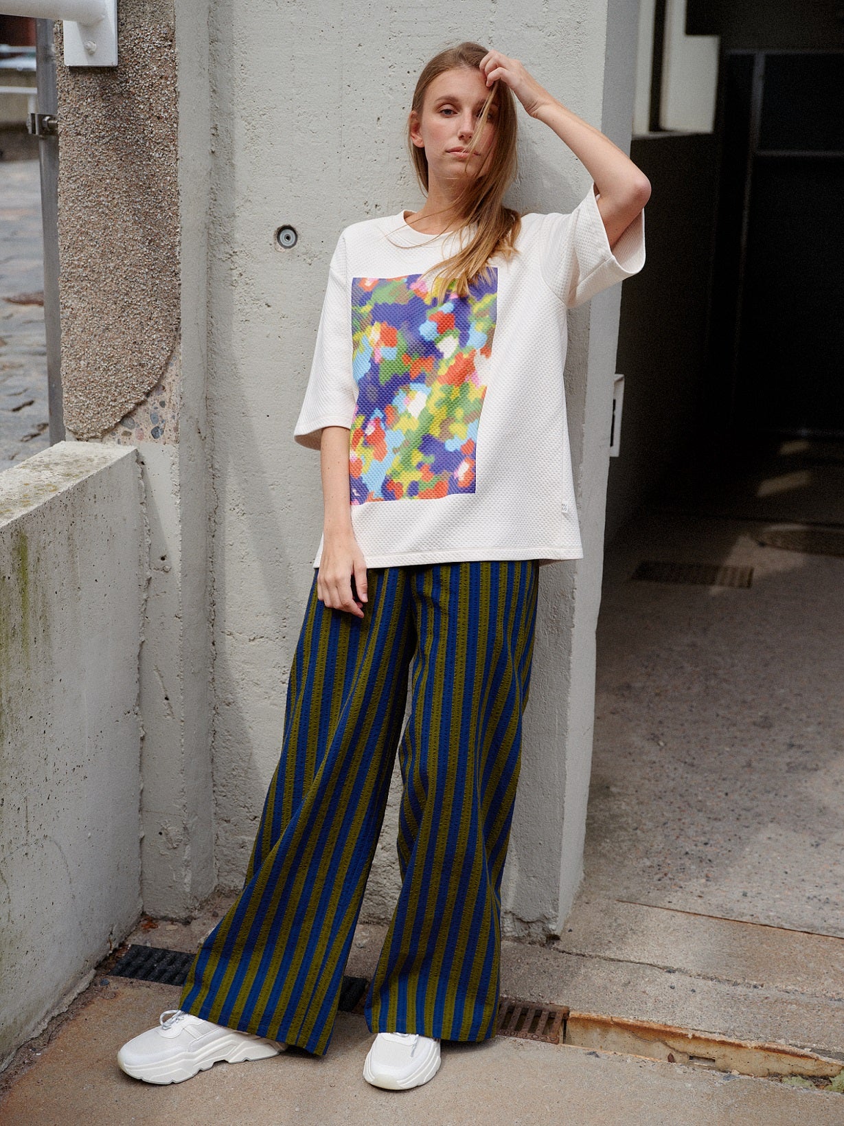 Stripy Seersucker Pants - Image 5