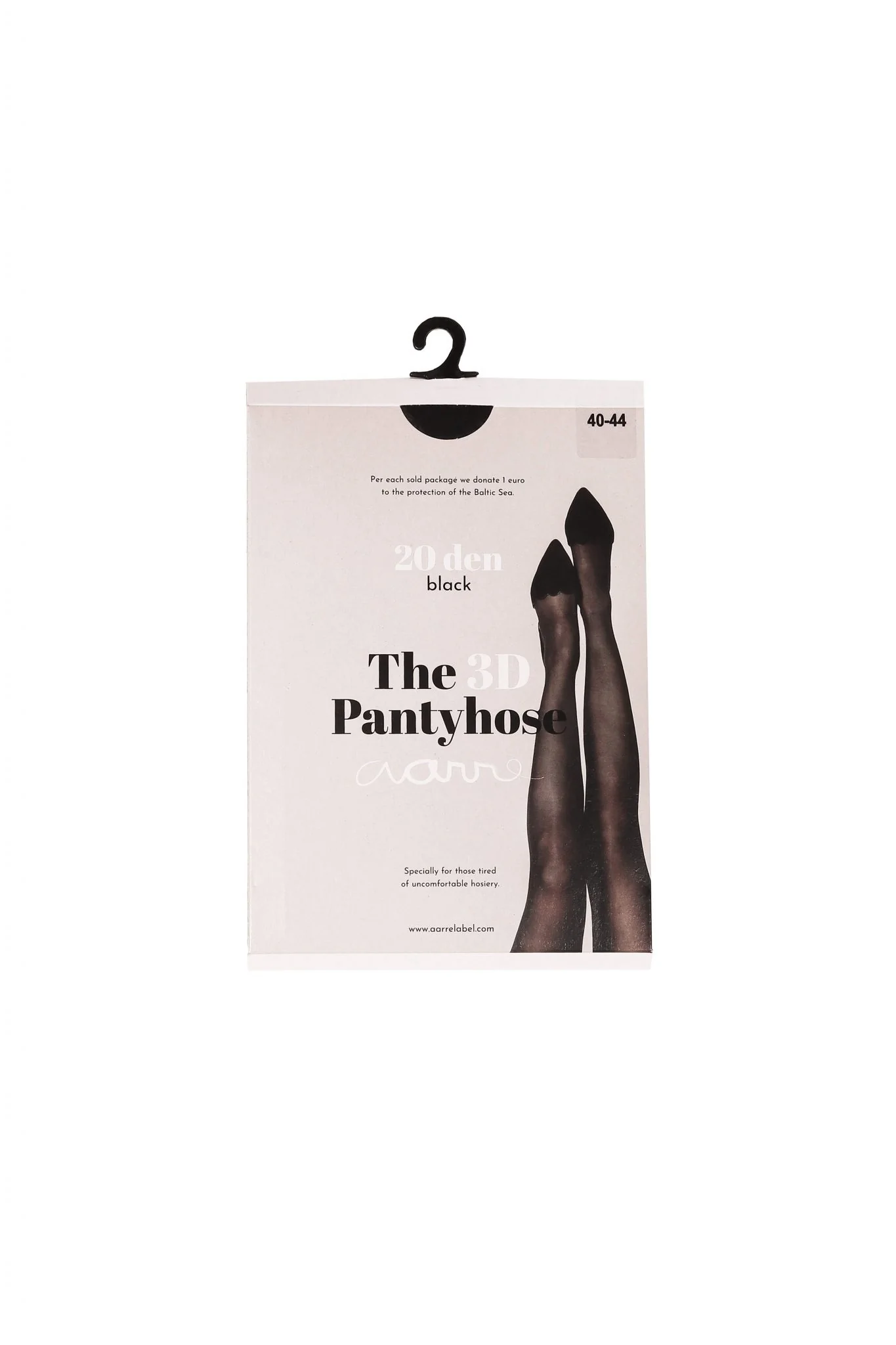Sukkahousut 20den solid black - Image 7