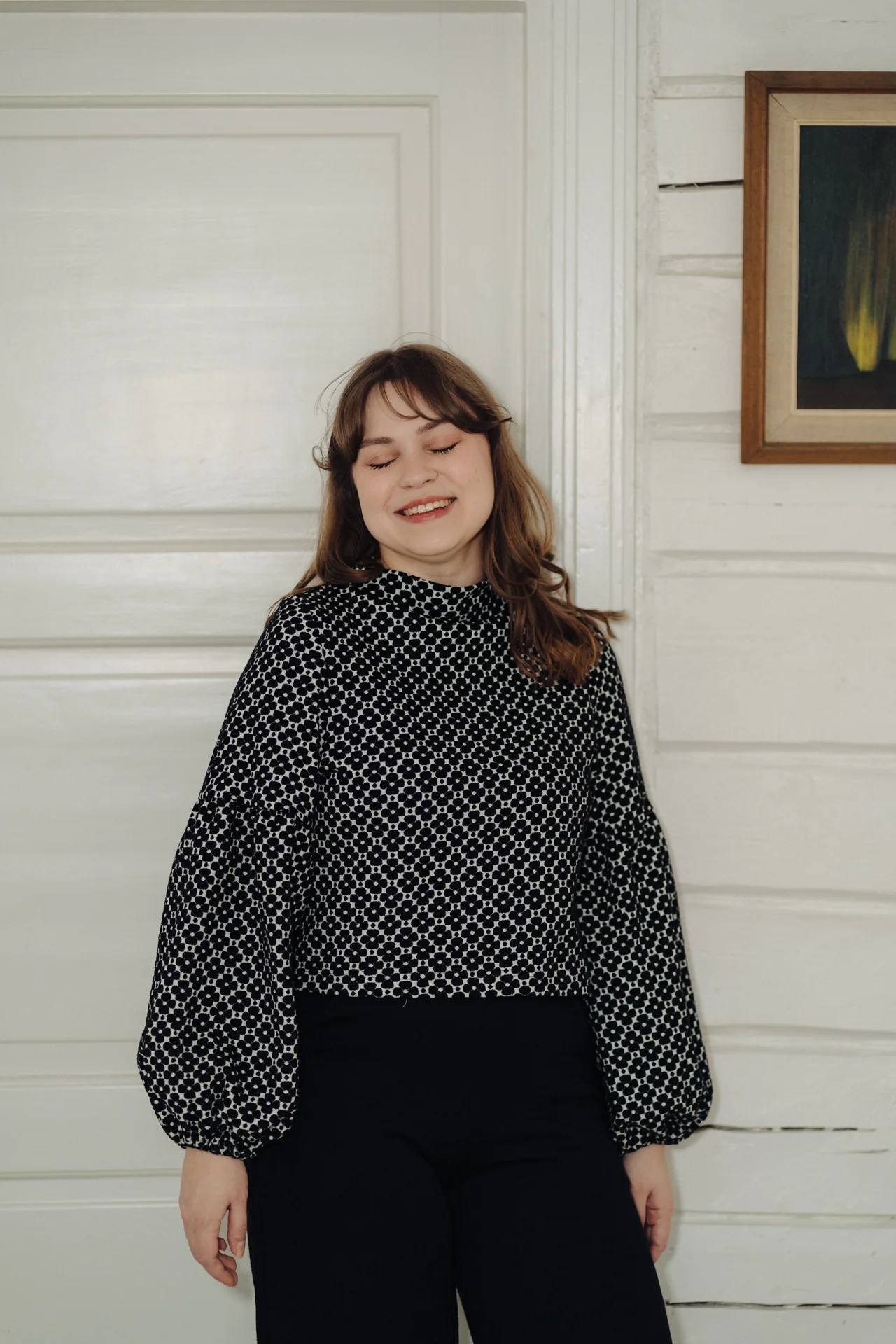 Talvikki Puuvillapaita Apila Mu-Va - Image 4