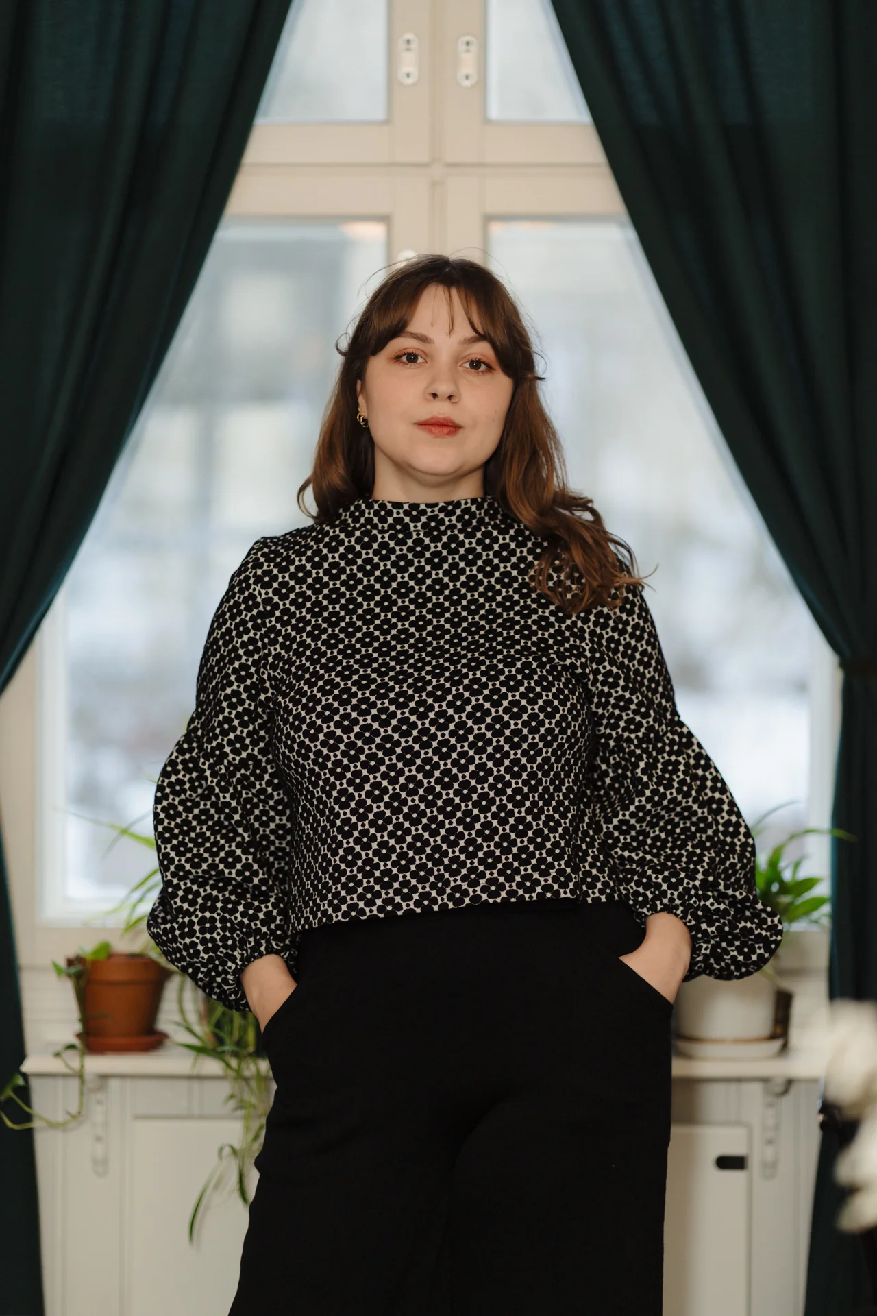 Talvikki Puuvillapaita Apila Mu-Va - Image 5