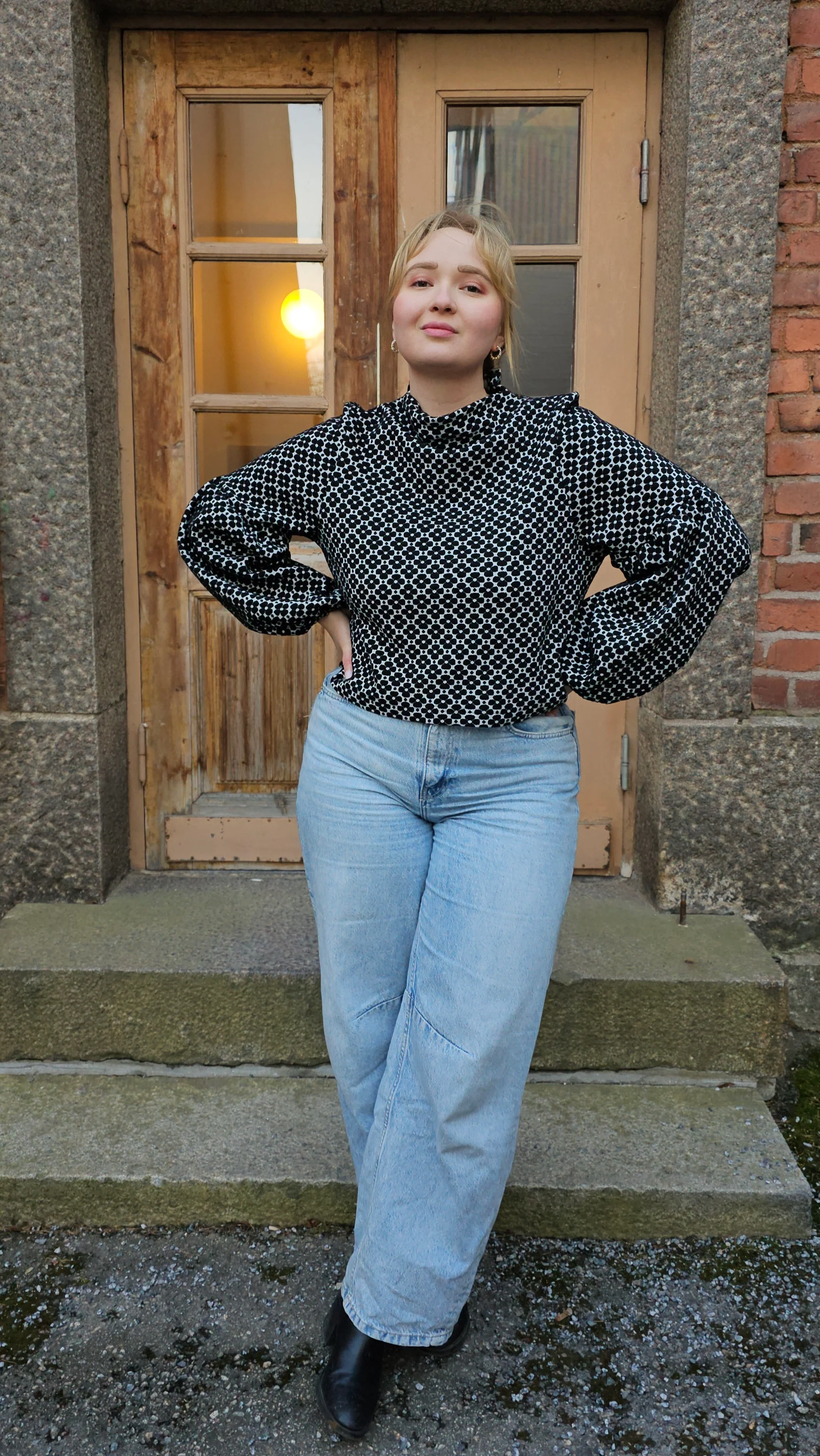 Talvikki Puuvillapaita Apila Mu-Va - Image 9