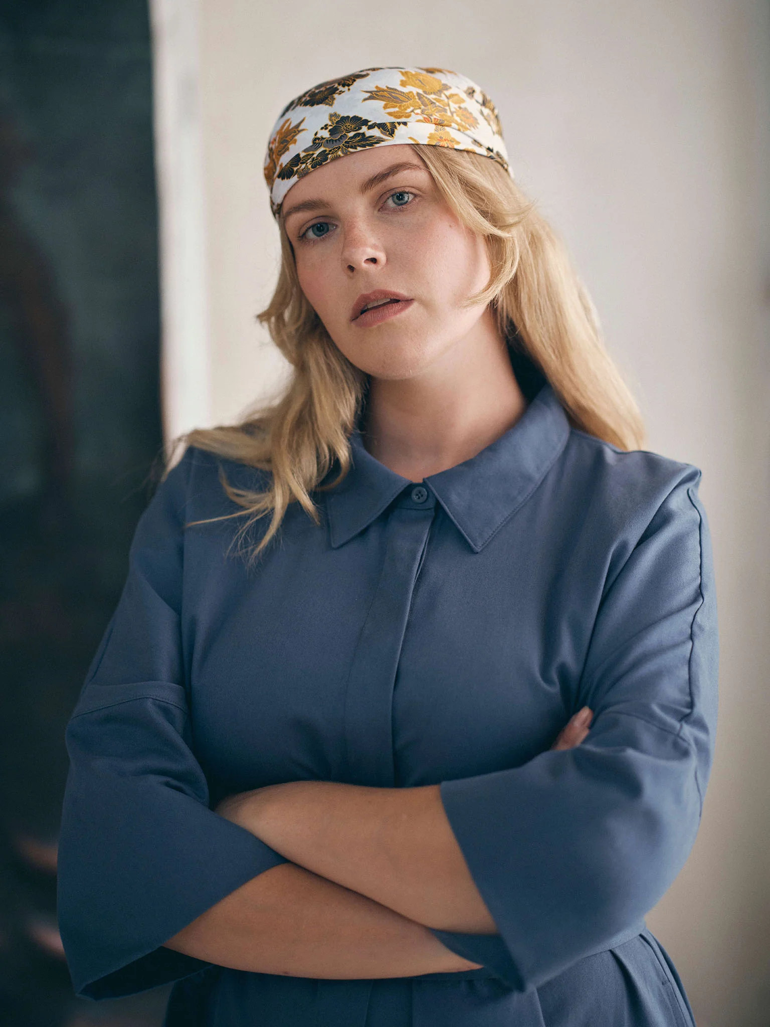 Twill Dress, Vintage Indigo - Image 8