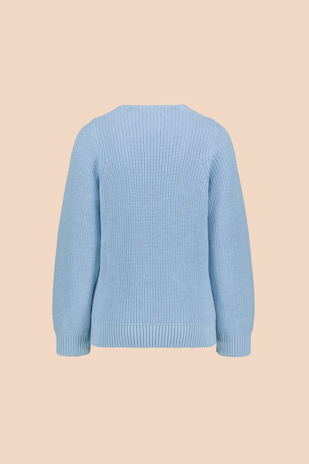 V-neck Jumper, Light Blue - Image 6