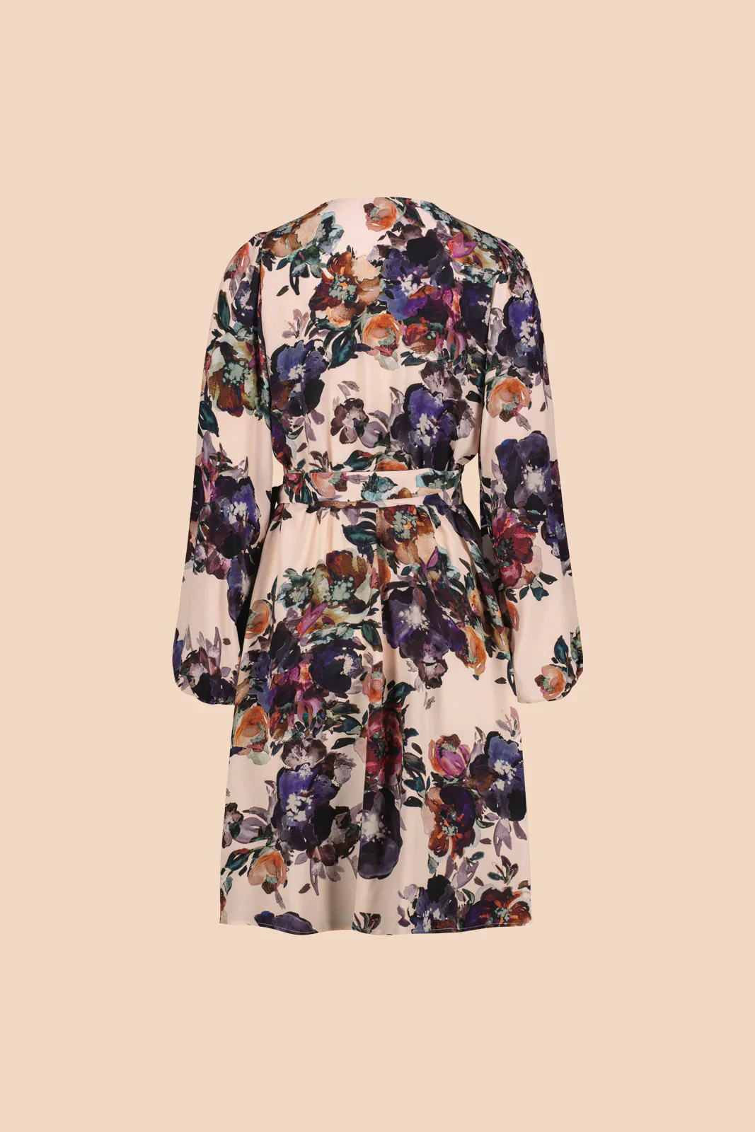 Wrap Dress, Roses - Image 8