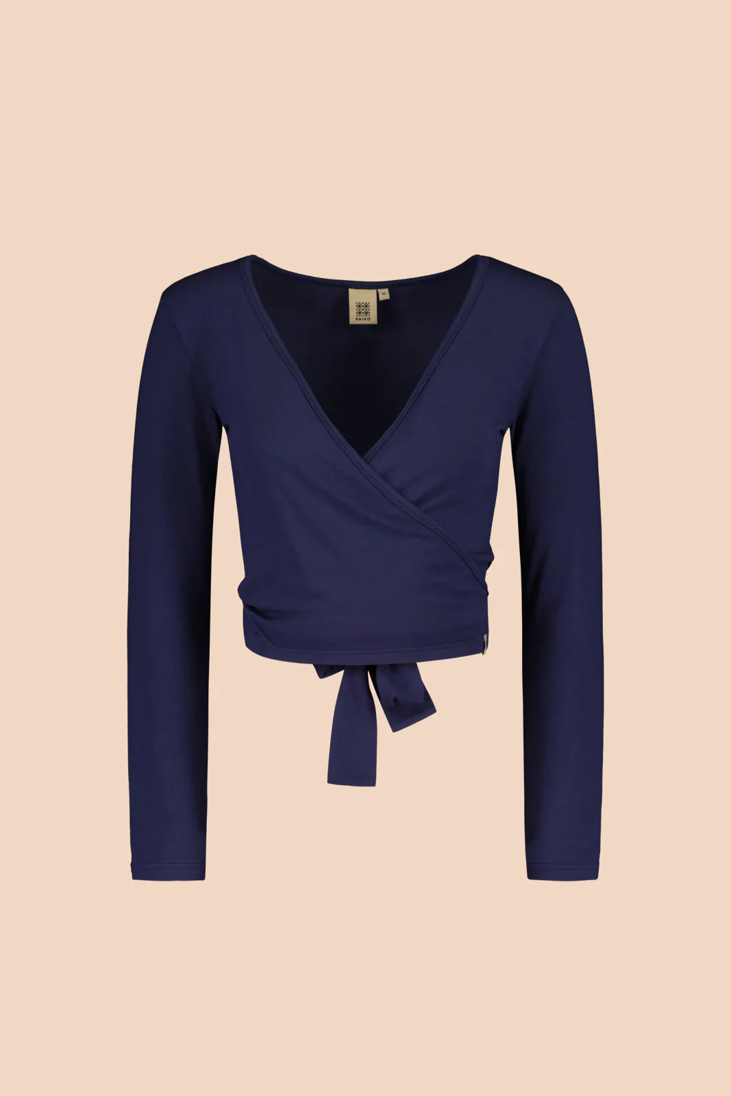 Wrap Top, Dark Blue - Image 4