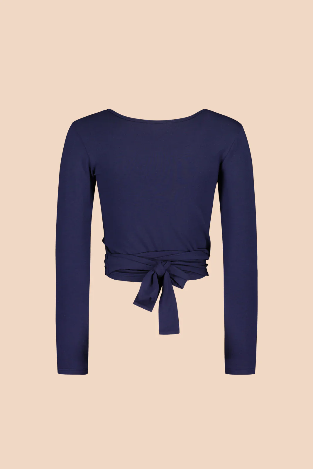Wrap Top, Dark Blue - Image 5